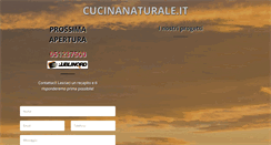 Desktop Screenshot of cucinanaturale.it